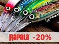 All Rapala products - 20% OFF! New 2023 from Savage Gear, Abu and Black Cat!