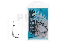Hooks Mikado Jaws Offset with Spring and Lead - 7g #4/0