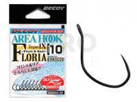 Hooks Decoy AH-9 Area Hook Type Ⅸ Floria Silky Black - #10