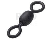 Swivels Dam Madcat Stainless Crane Swivel #1 220lb / 100kg Black 10pcs