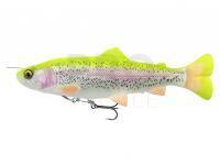 Soft Bait Savage Gear 4D Line Thru Pulse Tail Trout 16cm 51g Slow Sinking - Lemon Trout Fluo