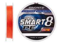 Braided Line Favorite Smart PE 8x 150m (red orange) - #2.5/0.265mm 35lb