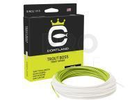 Fly line Cortland Trout Boss Trout Series Floating | Chartreuse/White | 100ft | WF4F