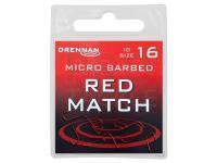 Hooks Drennan Red Match Micro Barbed - #18