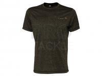 Savage Gear Fighter Stretch T-shirt Burnt Olive Melange - XL