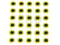 Adhesive Eyes 2mm Yellow Black