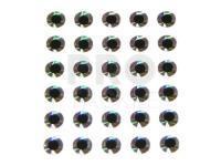 Adhesive Eyes 4,5mm Silver Black