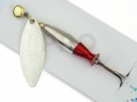 Spinner Mepps Aglia Long Heavy - Silver / Silver-Red #2/16g