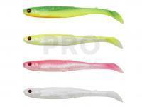 Soft Baits Savage Gear Slender Scoop Shad Dark Water Mix 11cm 7g 4pcs