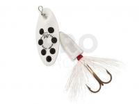 Spinner Blue Fox Vibrax Bullet Fly #2 | 8g - White / Black