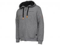 Hoodie Savage Gear Classic Zip Hoodie Grey Melange - M