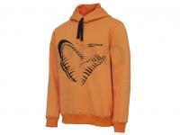 Savage Gear Hoodies Mega Jaw Hoodie Sun Orange