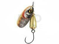 Blue Fox Vibrax Gilded Single Barbless Hook #1 4g - GDBT