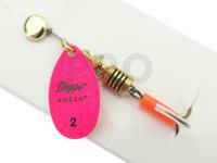 Spinner Mepps Aglia Fluo #2 | 4.5g - Pink