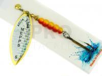Spinner Mepps Aglia Long Rainbo #5 | 29g - Gold / Silver