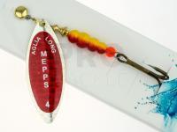 Spinner Mepps Aglia Long Redbo #4 | 17g - Silver / Red