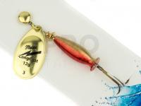 Spinner Mepps Aglia LongCast #3 12g - Gold / Red