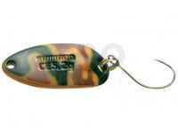 Spoon Shimano Cardiff Roll Swimmer 4.5g - 24T Mustard Green Camo