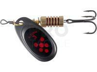 Spinner X-Fish Dark Side #3 6g - Nikel black orange