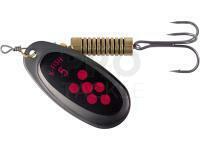 Spinner X-Fish Dark Side #5 14g - Nikel black orange