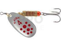 Spinner X-Fish Spike #4 9.5g - Silver RD