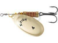 Spinner X-Fish Stark #4 9.5g - Gold