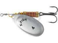 Spinner X-Fish Stark #4 9.5g - Silver