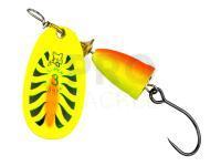 Blue Fox Vibrax Fluorescent Single Barbless spinners