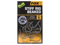 FOX Hooks Carp EDGES Stiff Rig Beaked