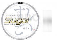 Braided Line Dragon Sugoi Superthin P.E. Braid White 135m 0.044mm