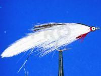 Saltwater fly Deceiver White no. 2/0