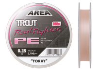 Braided Line Toray Area Trout Real Fighter PE 100m #0.25 5lb - 0.08mm