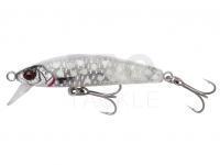 Sea lure Savage Gear Gravity Minnow 5cm 3.1g Floating - Crystal White Glow