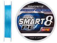 Braided Line Favorite Smart PE 8x 150m (sky blue) - #0.8/0.153mm 15lb/6.8kg