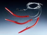 Balzer 71 Grad Nord Cod And Coalfish Rig 130cm dark red - 3 x 7/0