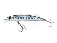 Hard Lure Yo-zuri Pins Minnow Sinking 70S | 7cm 5g - Silver Black (F1165-BL)