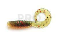 Soft baits FishUp Fancy Grub 1 - 019 Motor Oil/Red