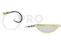 Halibut Anti Twist Rig Circle Hook 450g - Glow