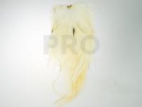 Hareline Dubbin Flat Wing Saddles - #377 UV2 White