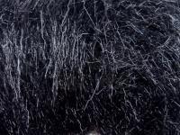 Hareline Dubbin Ripple Ice Hair 4 Inch - #11 Black