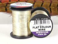 Hends Flat Colour Wire Medium - YELLOW GOLD