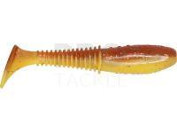 Soft baits Dragon Invader Pro  7.5cm - Chartreuse/Mot.oil - black/silver glitter