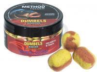 Jaxon Dumbels Duo Color Sinking Method Feeder 50g 8/10mm - Vanilla-scopex