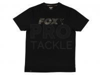 FOX Black Camo Chest Print T-Shirt