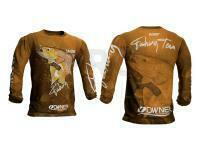 Jaxon Jaxon Long Sleeve T-Shirt trout - brown