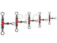 Jaxon Barrel Swivel triple with beads