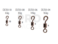 Mustad DemonLink Open Eye Rolling Swivel