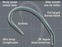 Korda Hooks Kurv Shank B barbless