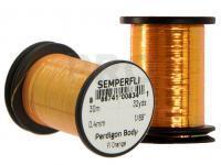 Semperfli Perdigon Body 30m 32yds 0.4mm 1/69" - Fl Orange