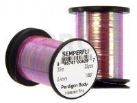 Semperfli Perdigon Body 30m 32yds 0.4mm 1/69" - Iridescent Pink